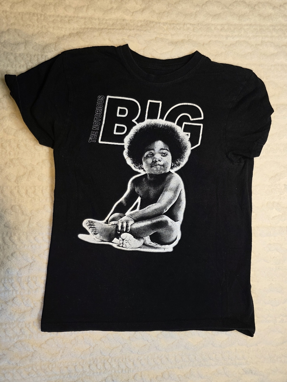 The Notorious B.I.G. Black Graphic Tee Band Shirt Size L